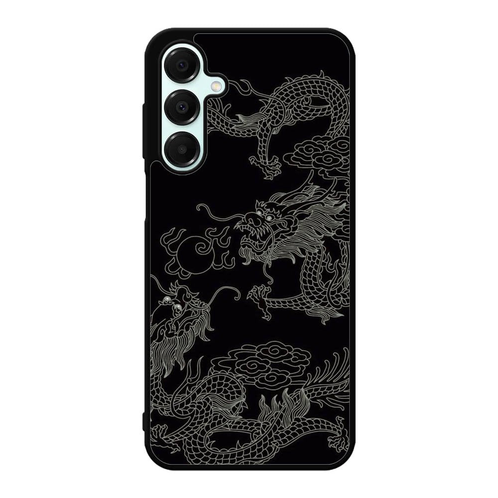 Dragon black and white Samsung Galaxy A16 Case OV11078
