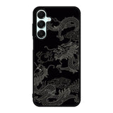 Dragon black and white Samsung Galaxy A16 Case OV11078