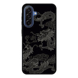 Dragon black and white Samsung Galaxy A17 Case OV11078