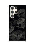 Dragon black and white Samsung Galaxy S23 Ultra 5G Case QC11078
