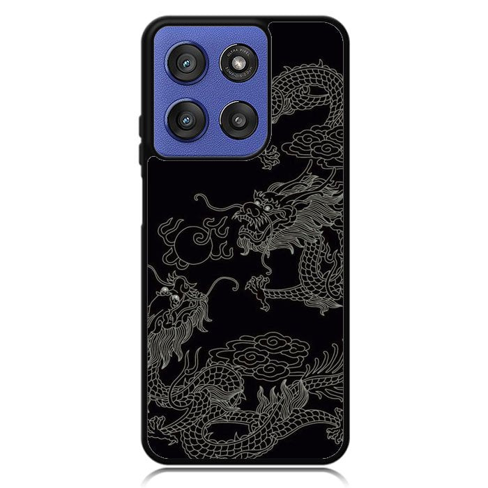 Dragon black and white Motorola Moto G Stylus 5G 2025 Case OV11078