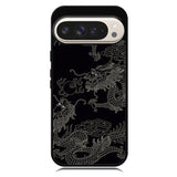 Dragon black and white Google Pixel 10 | Google Pixel 10 Pro Case RC11078