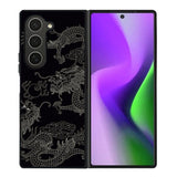 Dragon black and white Samsung Galaxy Z Fold 6 5G 2024 Case OV11078