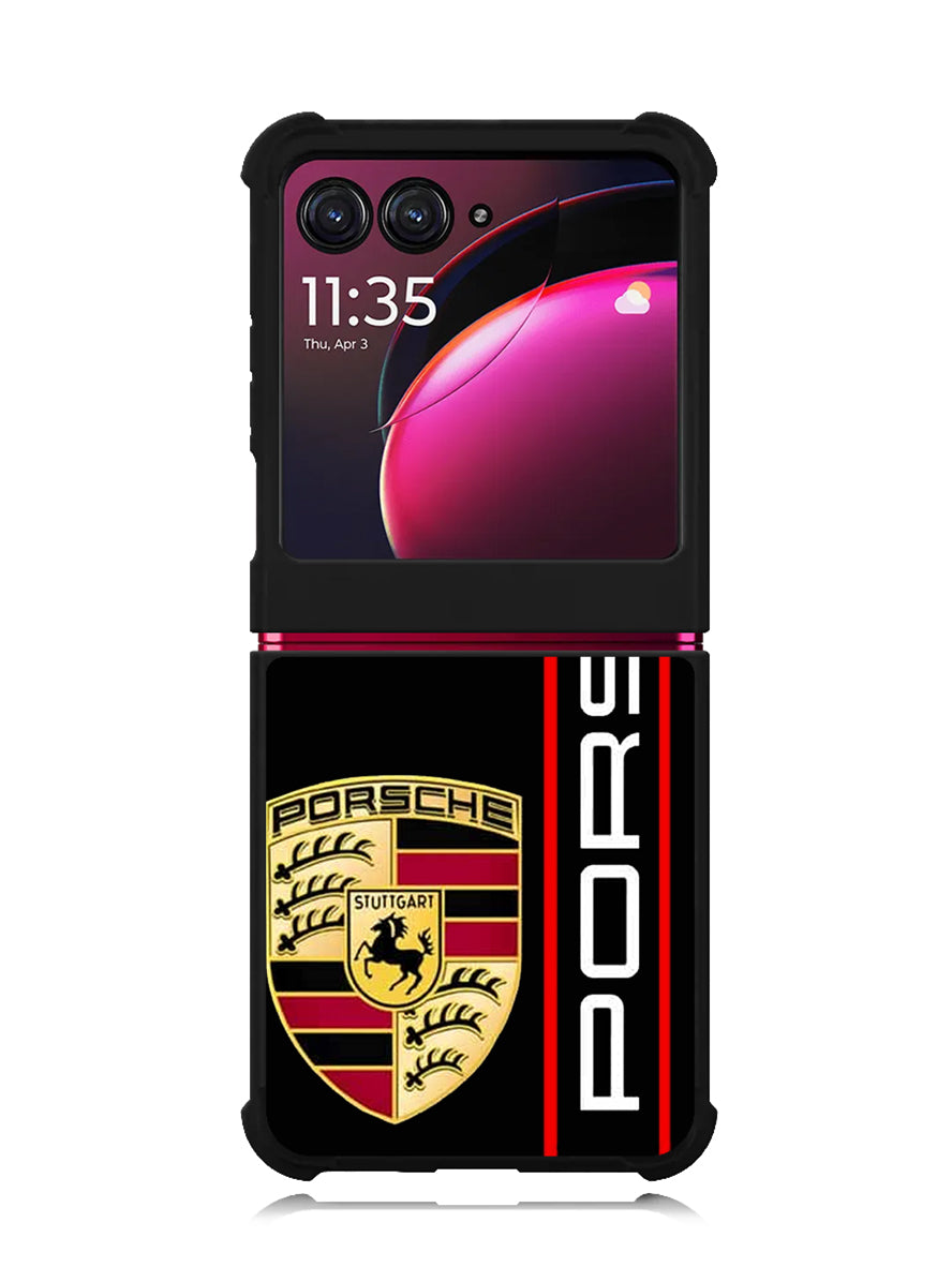 Stripes Porsche Unique Motorola Moto Razr Plus 2023 , Moto Razr+ 2023 Case