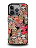 Sloth Flower iPhone 16 Pro Case OV11030