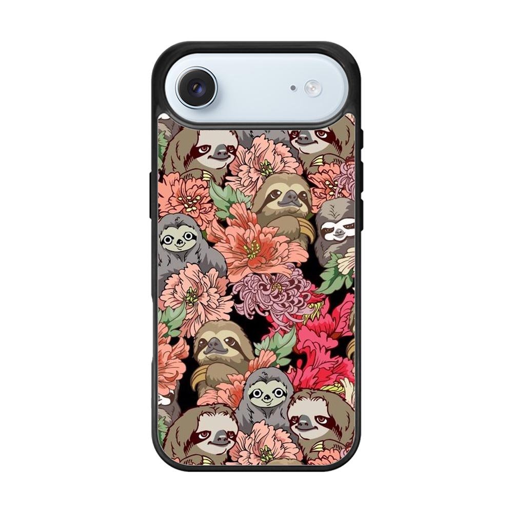 Sloth Flower iPhone Air Case QC11030