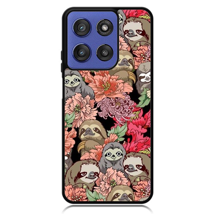 Sloth Flower Motorola Moto G Stylus 5G 2025 Case OV11030