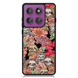 Sloth Flower Motorola Moto Edge 2025 | Moto Edge 60 Fusion | Moto Edge 60 Pro Case OV11030