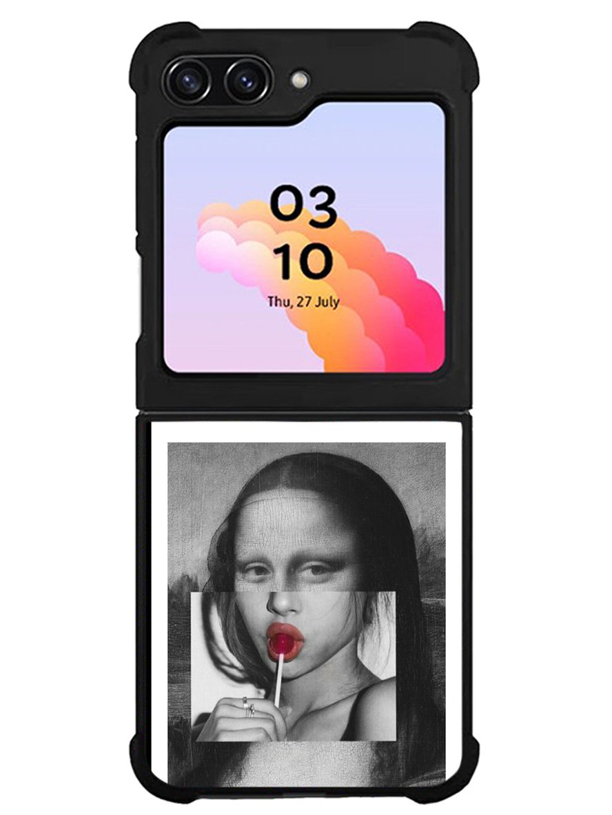 Aesthetic Art Mona lisa Samsung Galaxy Z Flip 5 5G 2023 Case OV11232