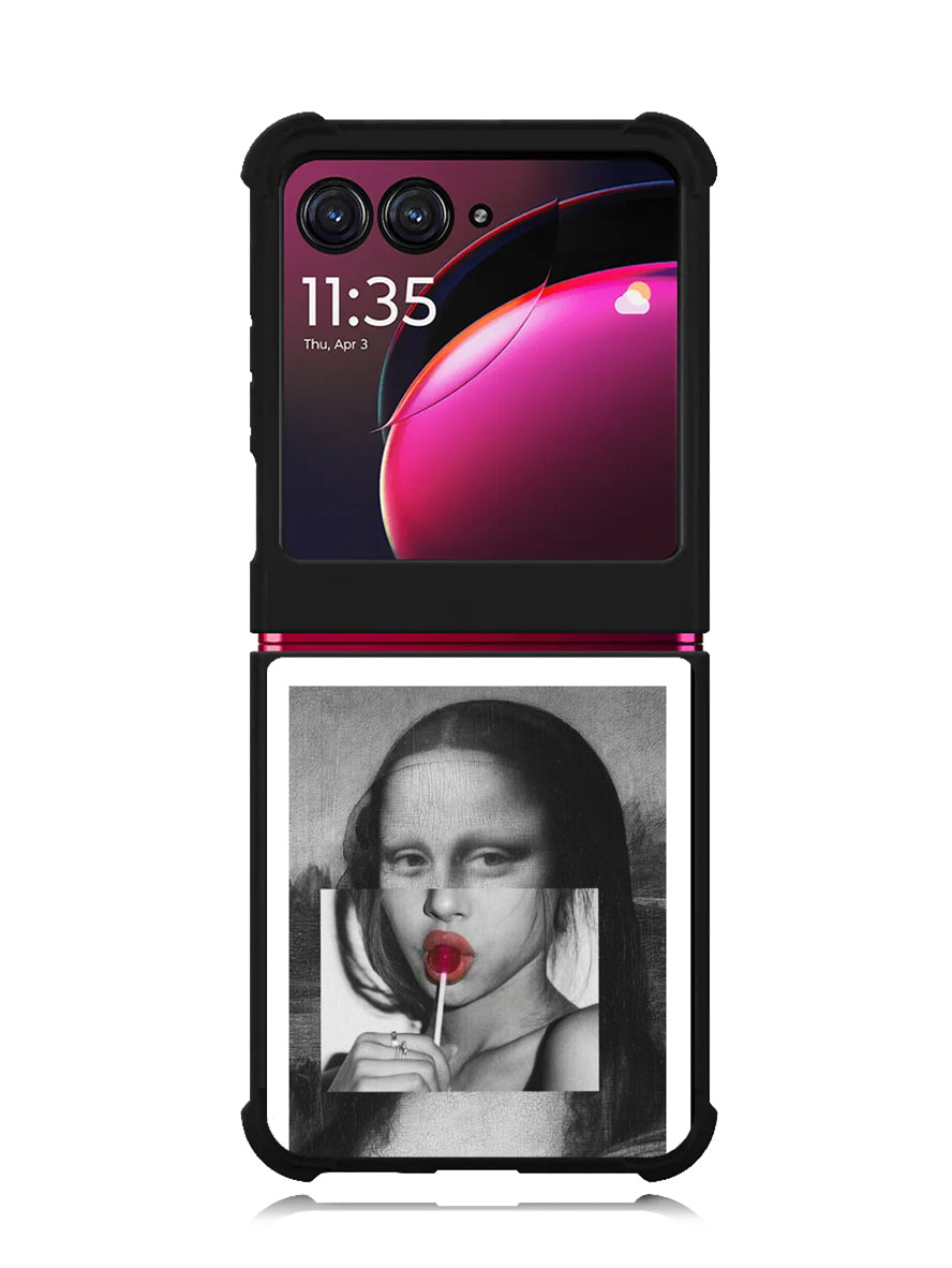 Aesthetic Art Mona lisa Motorola Moto Razr Plus 2023 , Moto Razr+ 2023 Case OV11232