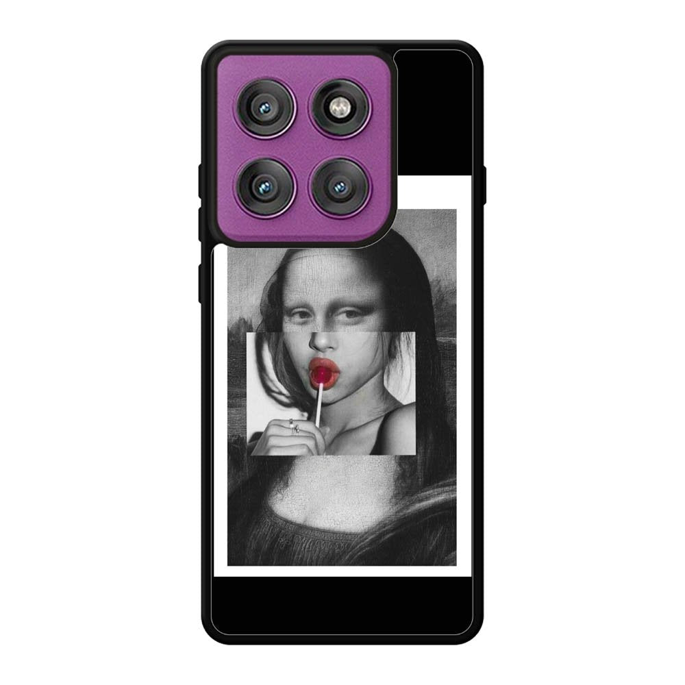 Aesthetic Art Mona lisa Motorola Moto Edge 60 Pro Case QC11232