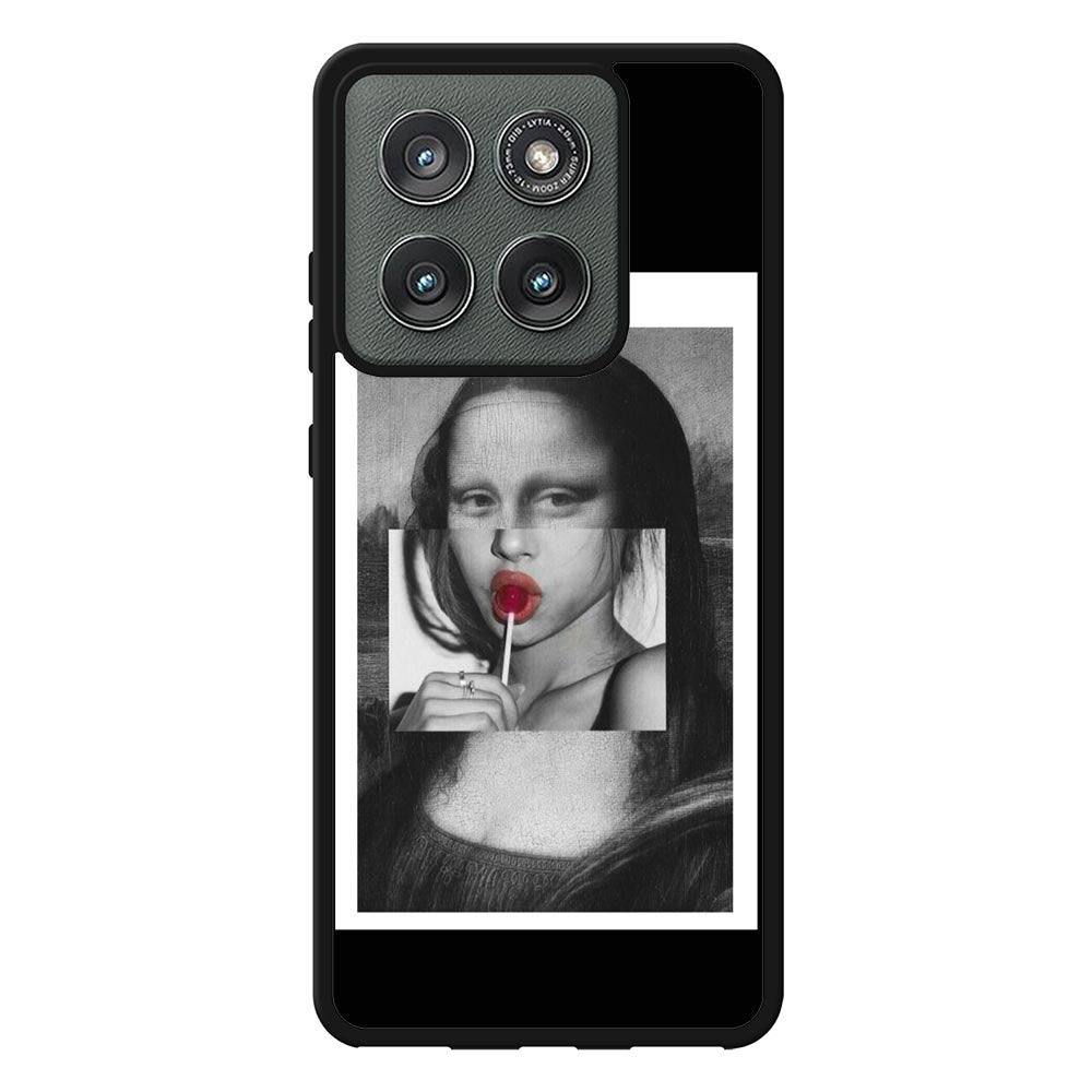 Aesthetic Art Mona lisa Motorola Moto Edge 2025 Case QC11232