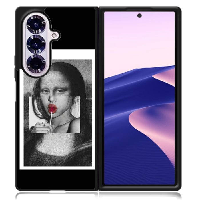 Aesthetic Art Mona lisa Samsung Galaxy Z Fold 7 Case OV11232