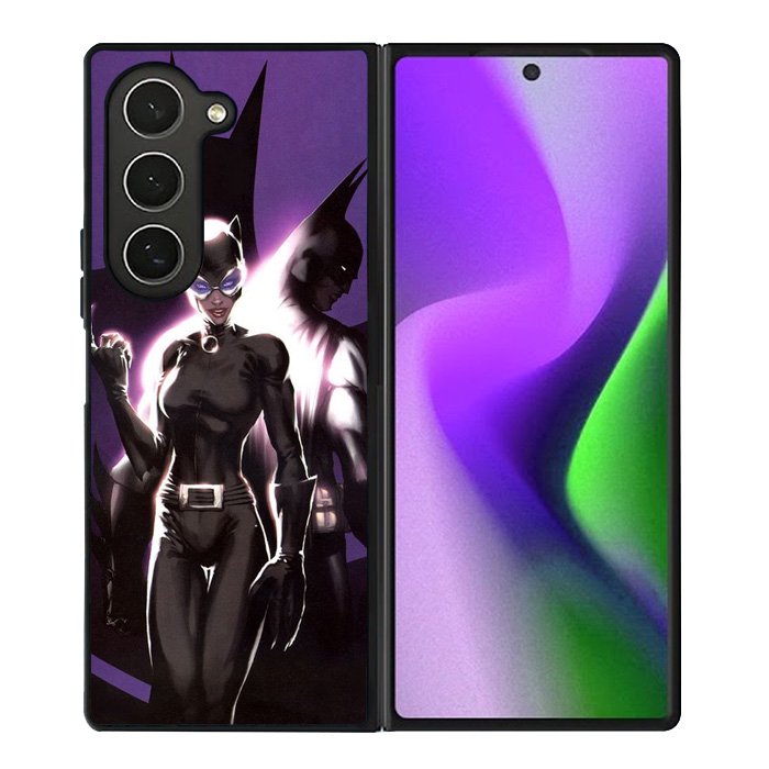 Batman and Catwoman Samsung Galaxy Z Fold 6 5G 2024 Case OV11153