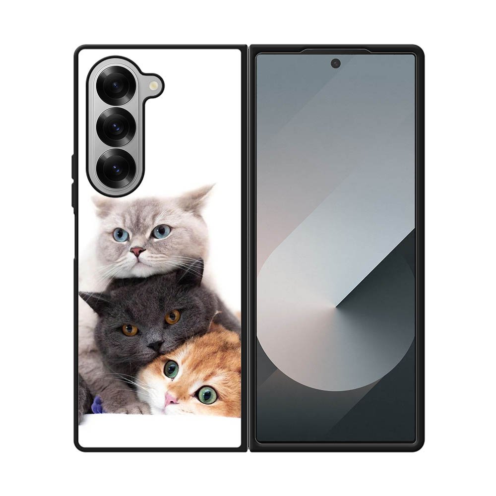 Cat Cute Samsung Galaxy Z Fold 7 5G Case QC11192