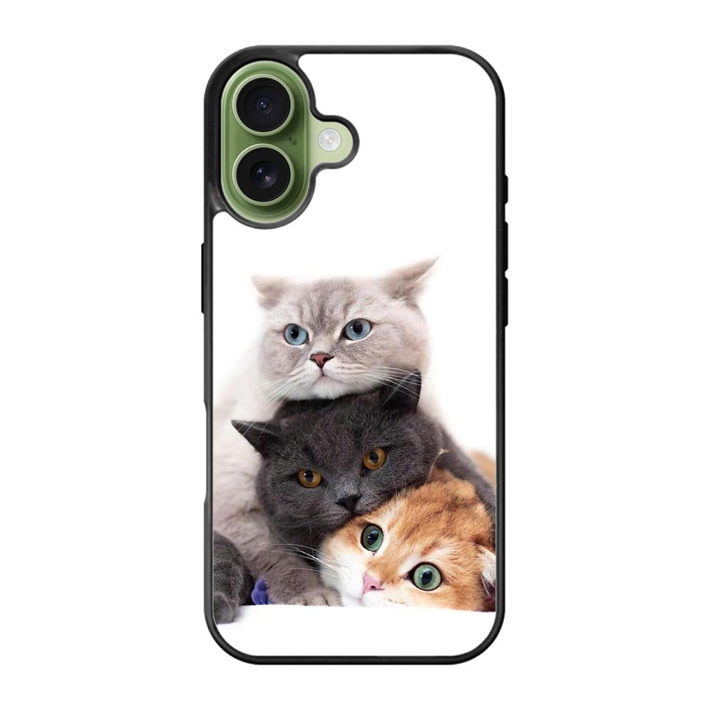 Cat Cute iPhone 17 Case QC11192