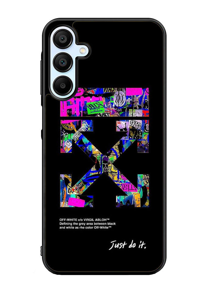 Off White Samsung Galaxy A15 5G Case OV10989
