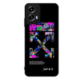 Off White Motorola Moto G Play 2024 Case OV10989