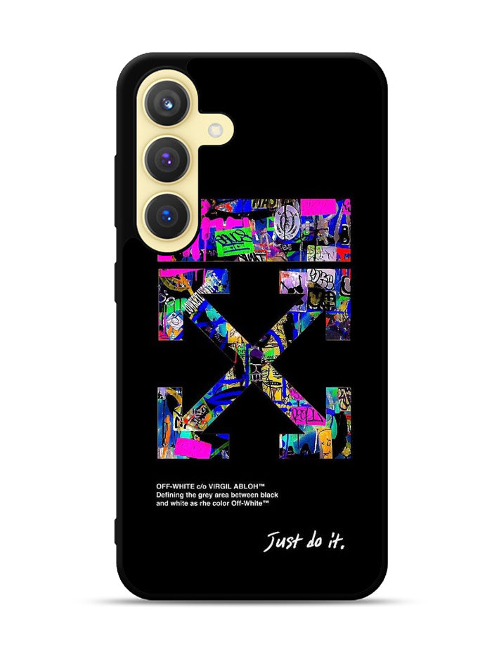 Off White Samsung Galaxy S25 5G Case OV10989
