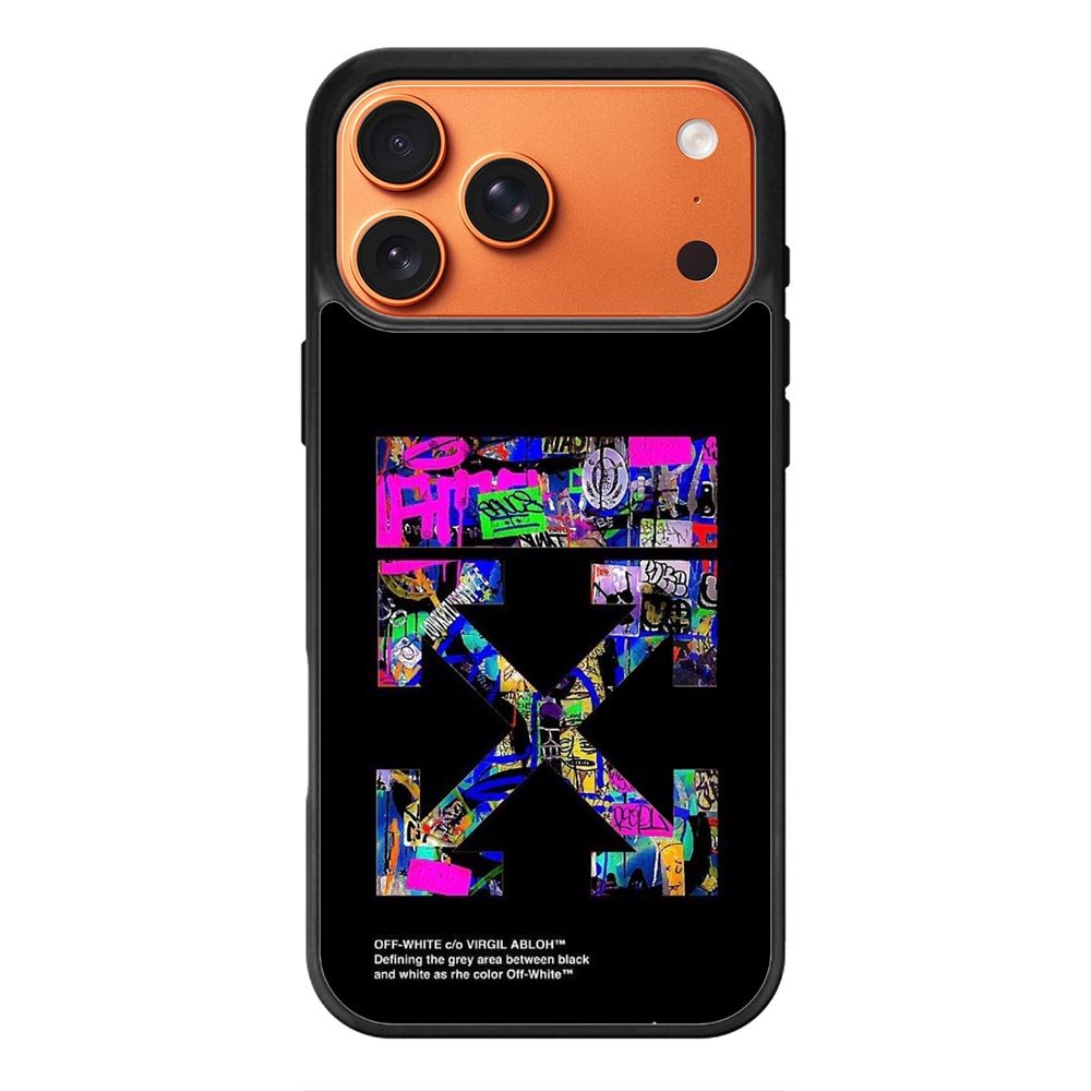 Off White iPhone 17 Pro Case QC10989