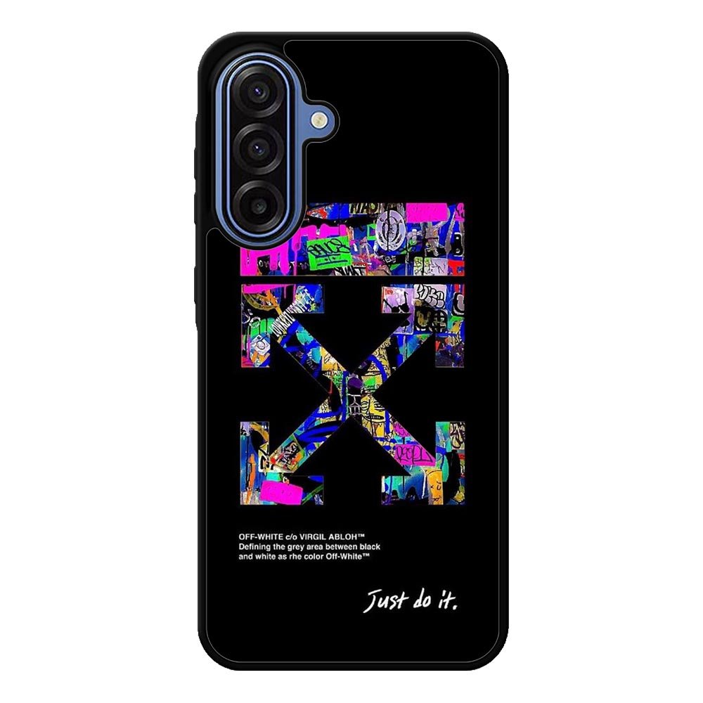 Off White Samsung Galaxy A17 Case QC10989