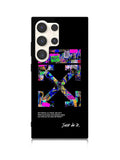 Off White Samsung Galaxy S25 Ultra 5G Case QC10989