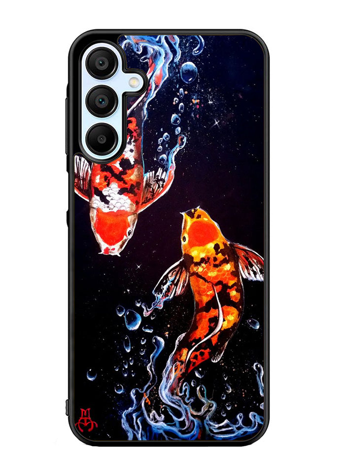 Fish koi Samsung Galaxy A35 5G Case OV11087