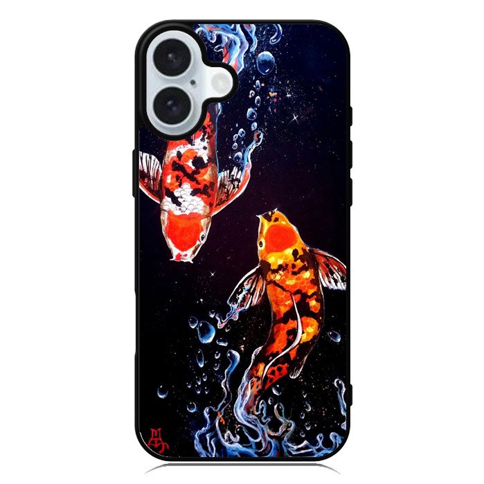Fish koi iPhone 16 Case QC11087