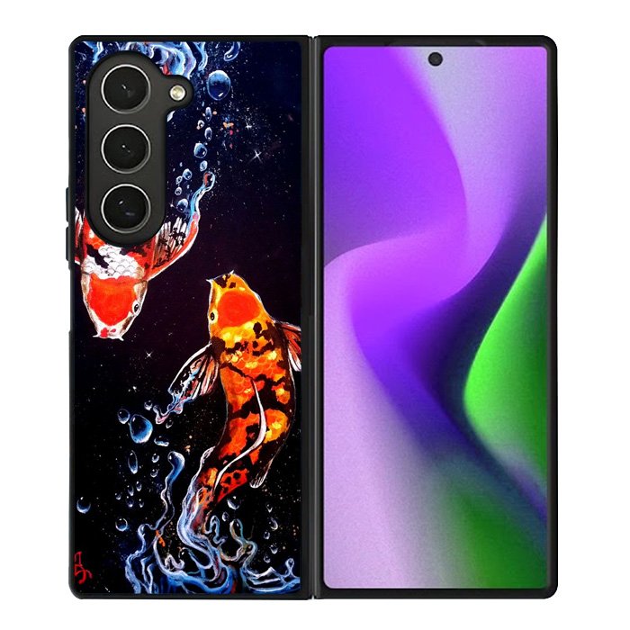 Fish koi Samsung Galaxy Z Fold 6 5G 2024 Case OV11087