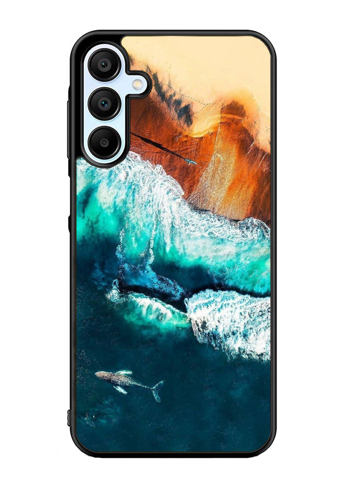 Wave painting Samsung Galaxy A15 5G Case OV10951