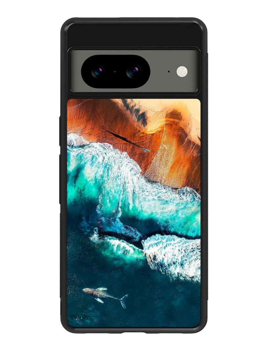 Wave painting Google Pixel 8A Case QC10951