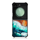 Wave painting Samsung Galaxy Z Flip 6 5G 2024 Case OV10951
