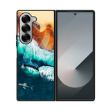 Wave painting Samsung Galaxy Z Fold 7 5G Case QC10951