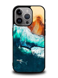 Wave painting iPhone 16 Pro Max Case QC10951