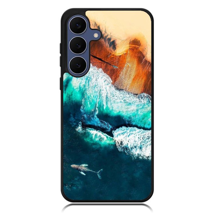 Wave painting Samsung Galaxy S25 FE Case OV10951