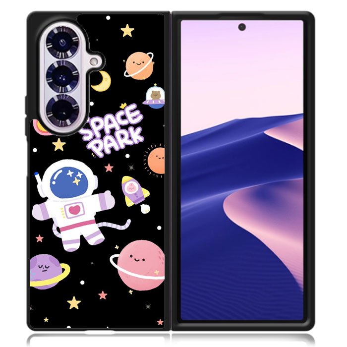 Space Galaxy Samsung Galaxy Z Fold 7 Case OV11032