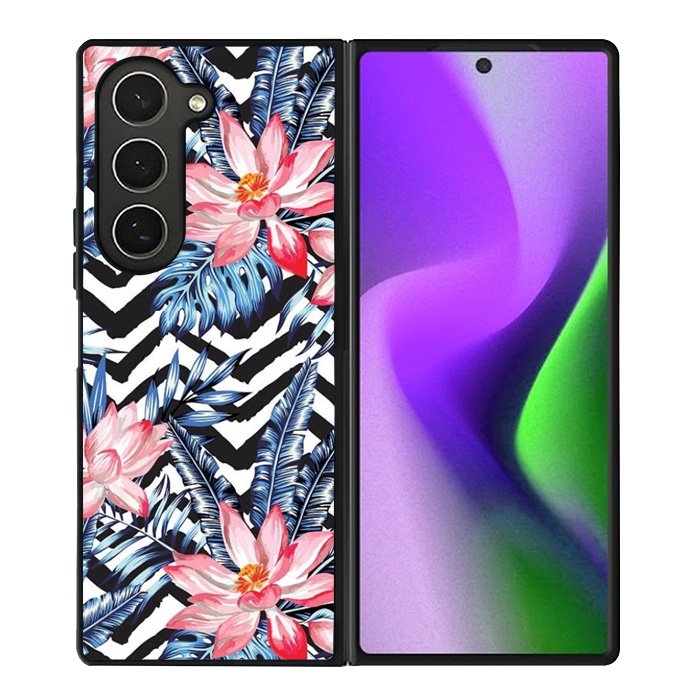 Tropical flower Samsung Galaxy Z Fold 6 5G 2024 Case OV10947