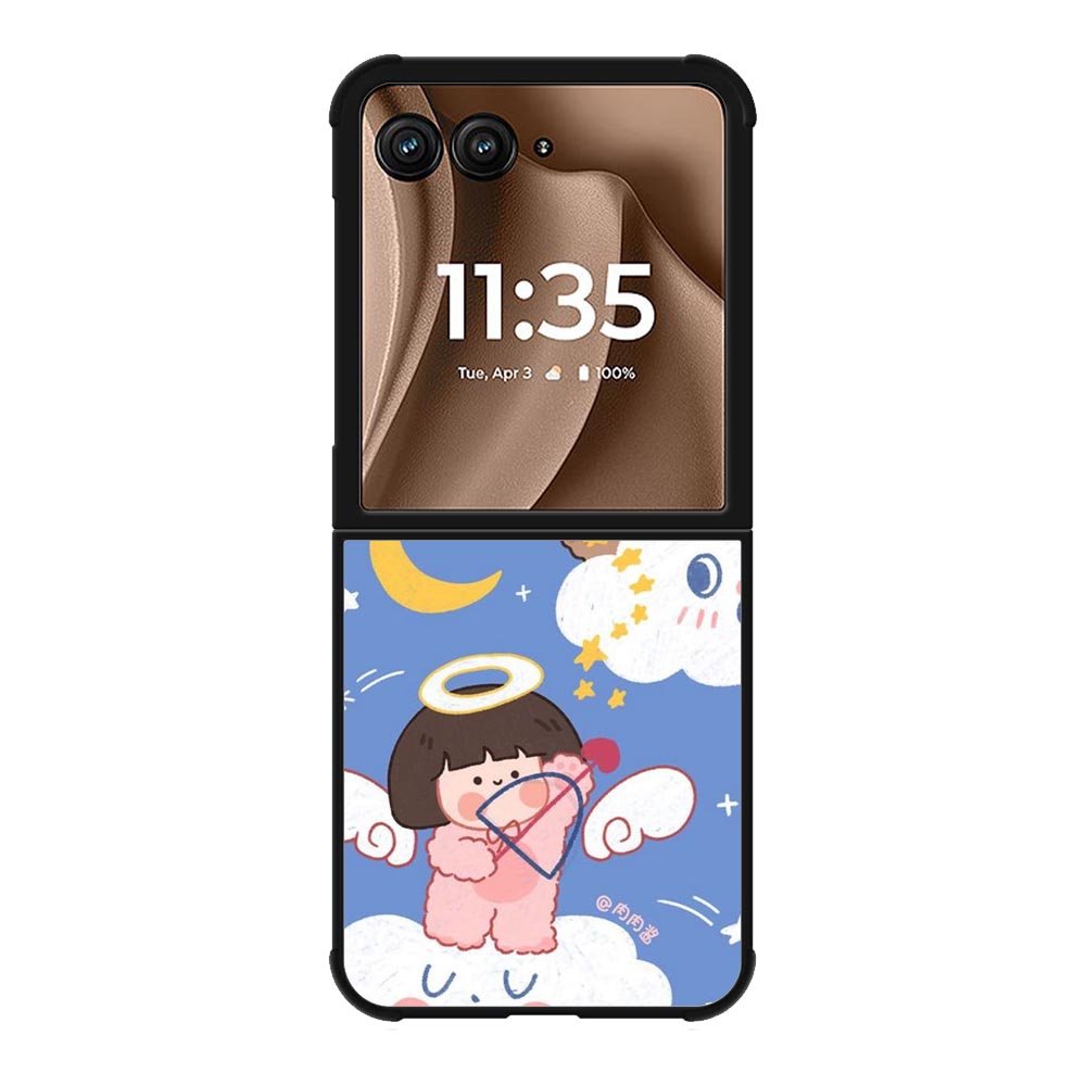 Wish you happy Motorola Moto RAZR Plus 2025 Case OV10957