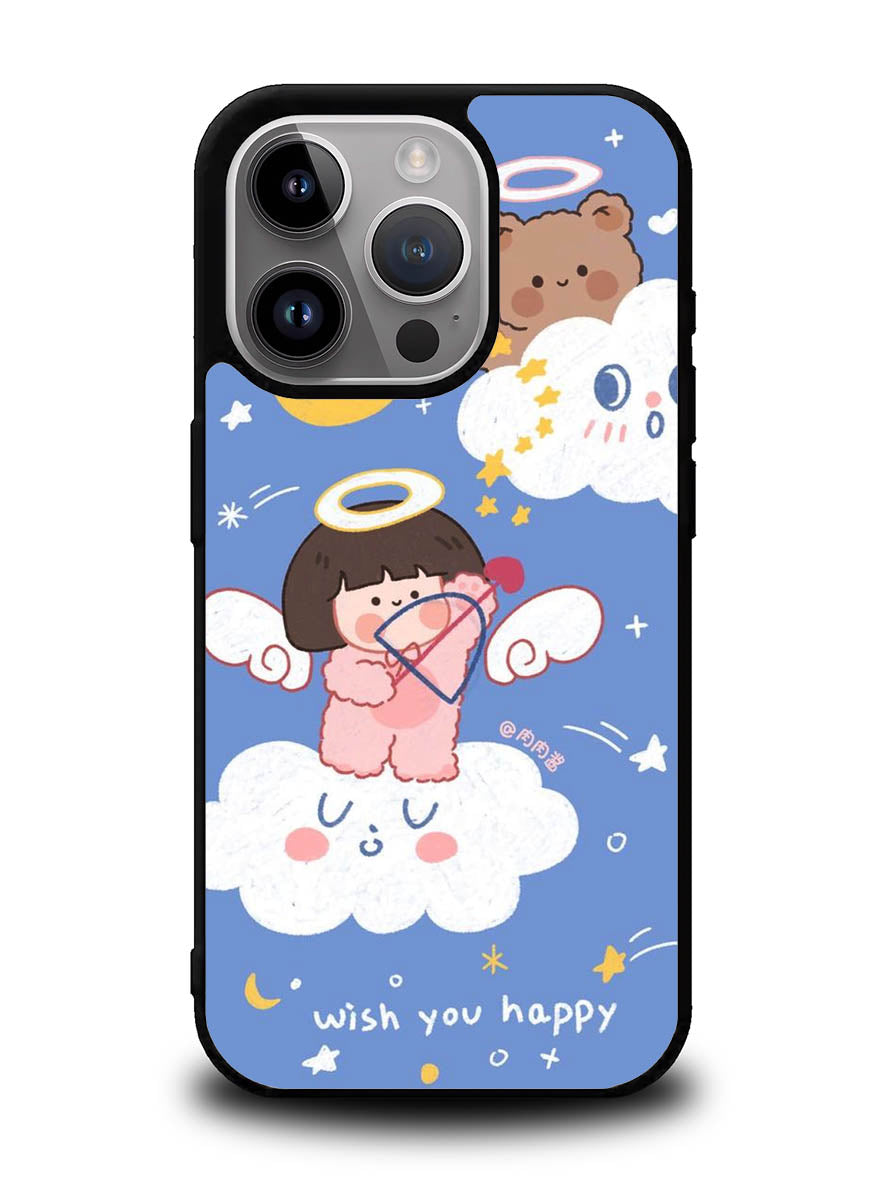 Wish you happy iPhone 16 Pro Max Case QC10957