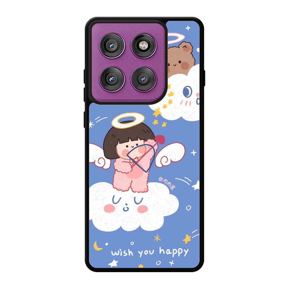 Wish you happy Motorola Moto Edge 60 Pro Case QC10957