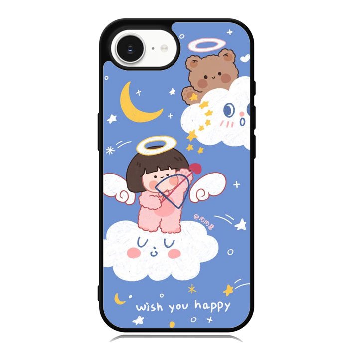 Wish you happy iPhone 16e Case OV10957