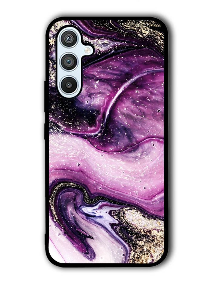 marble purple Samsung Galaxy A14 5G Case QC10964