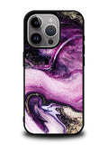 marble purple iPhone 16 Pro Max Case OV10964