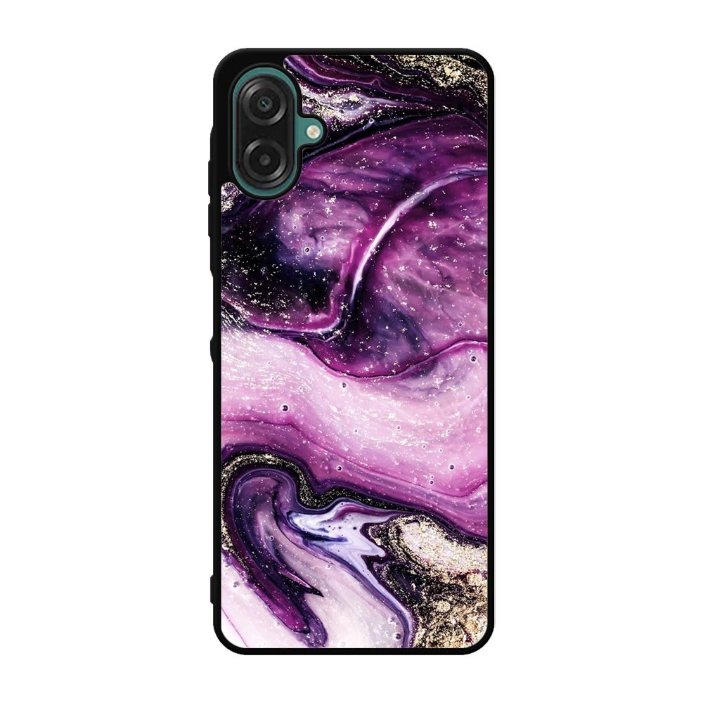 marble purple Samsung Galaxy A07 Case OV10964