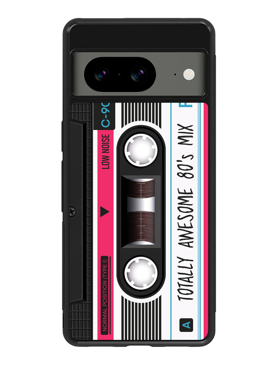 cassette tape pink Google Pixel 8A Case QC11190