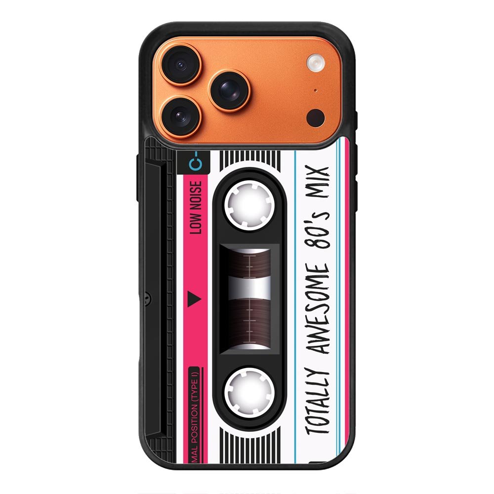 cassette tape pink iPhone 17 Pro Max Case OV11190
