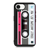 cassette tape pink iPhone 16e Case OV11190