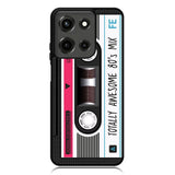cassette tape pink Motorola Moto G 5G 2025 Case OV11190