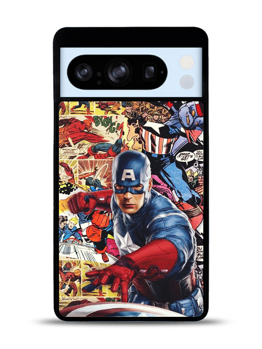Captain America Google Pixel 8 Pro Case QC11189