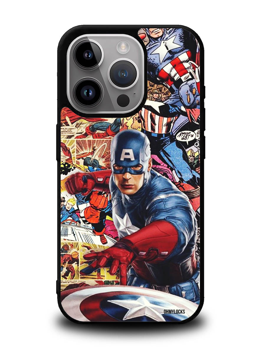Captain America iPhone 16 Pro Case OV11189
